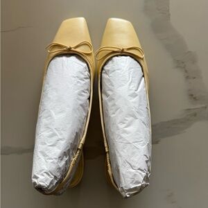 Everlane Yellow Heels Classic Design